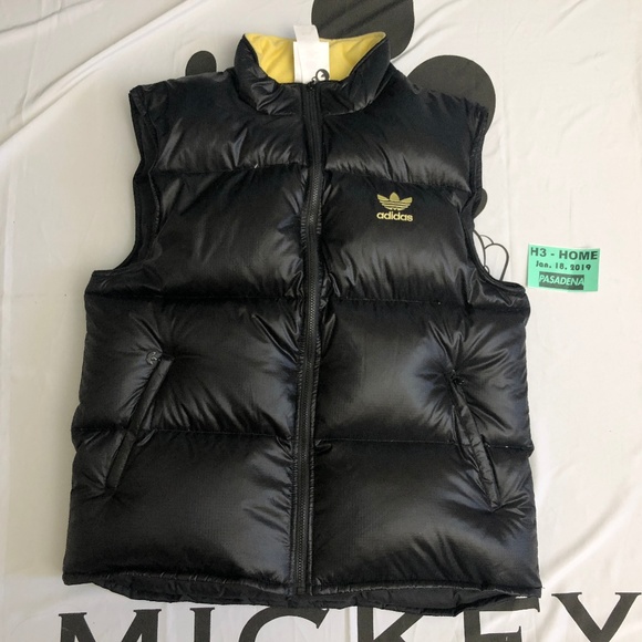 adidas Other - Vintage Men Adidas Trefoil Spell Out Black Vest L